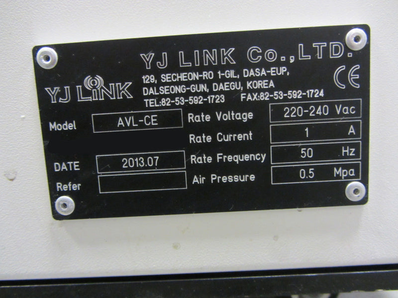 YJ Link AVL CE Vacuum Destacker