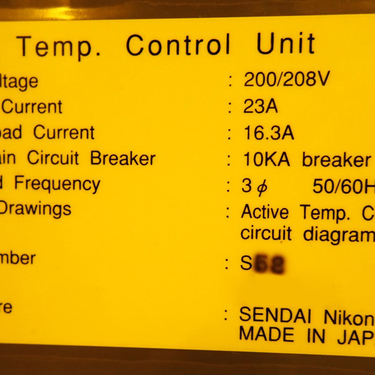 Nikon NSR S 207 D Stepper