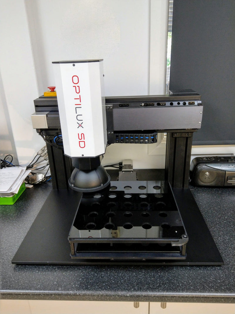 RedLux Optilux SD Measurement Inspection
