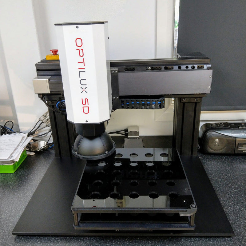 RedLux Optilux SD Measurement Inspection