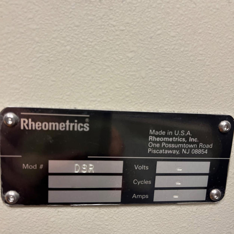 PolyScience 9110 RH Rheometer