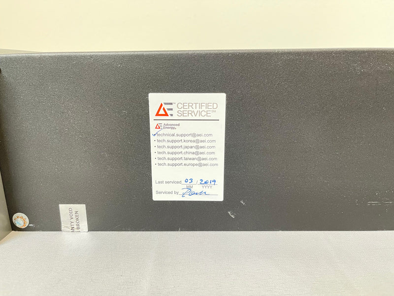 Advanced Energy MDX Pinnacle 3152421-600 DC Generator