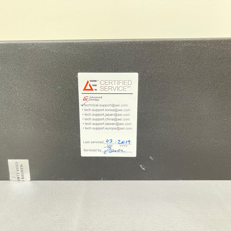 Advanced Energy MDX Pinnacle 3152421-600 DC Generator