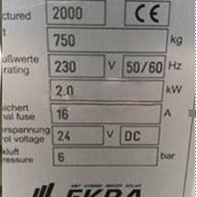 Ekra X 5 Automatic Screen Printer