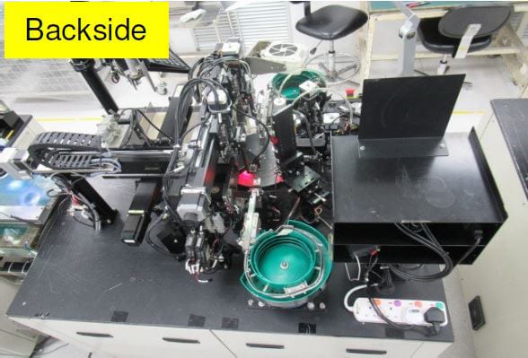 AMS Shield Attach Machine