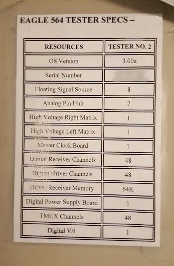 Teradyne / Eagle ETS 564 Tester
