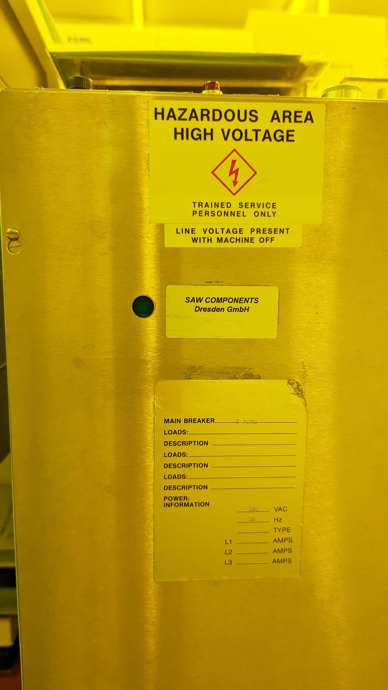 SVG 86 Wafer Track System