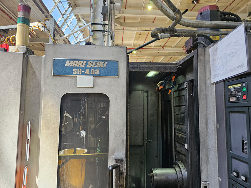 Mori Seiki SH 403 CNC Horizontal Machining Center