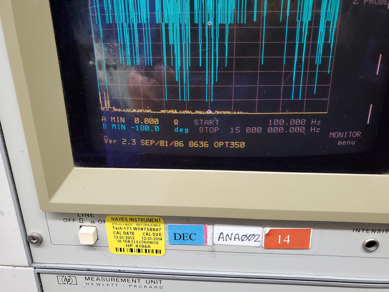 Keysight / Agilent 4194 A Impedance / Gain-Phase Analyzer