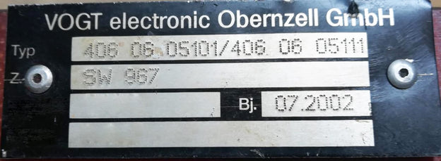 VOGT Electronic Plastic Tooling