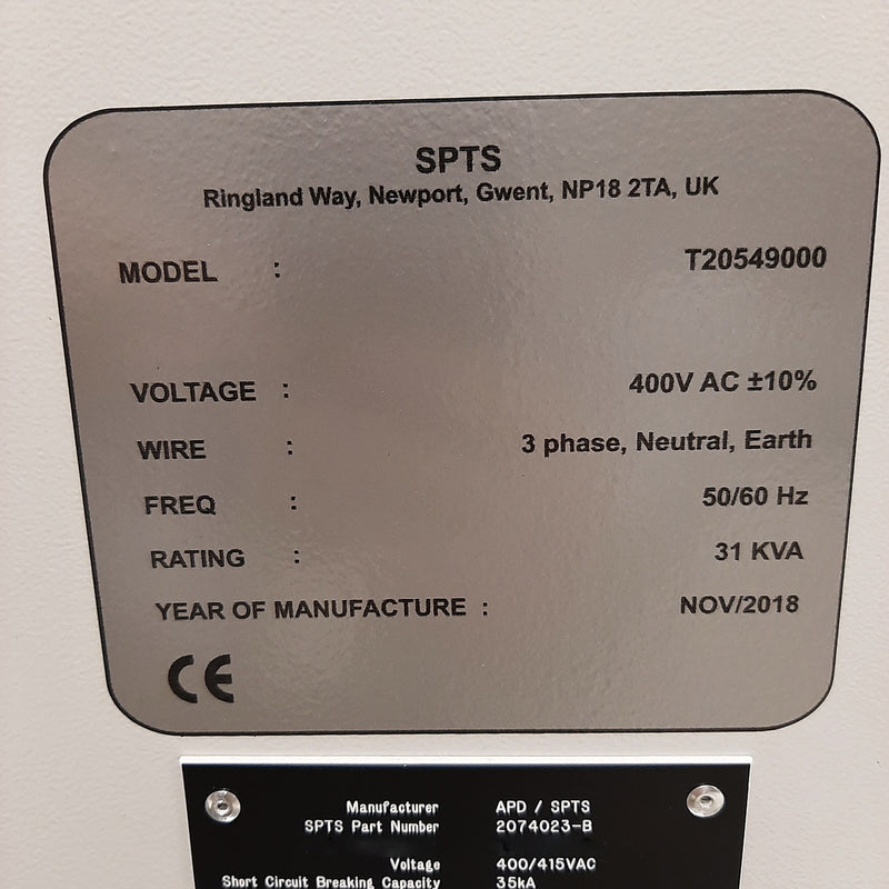 SPTS / STS Versalis fxP Etcher