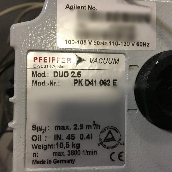 Agilent 6890 N GC (Gas Chromatography)