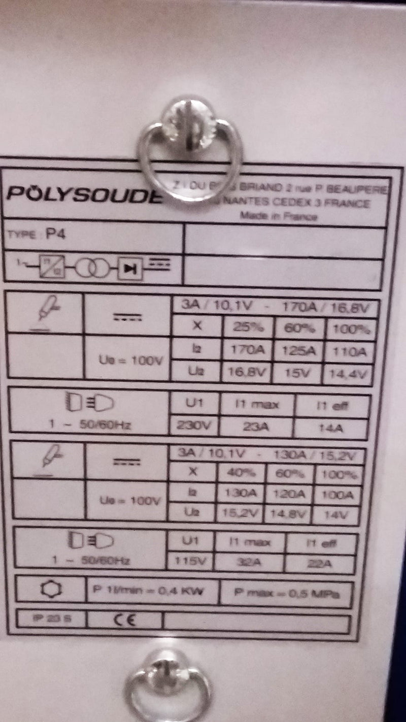 Polysoude P 4 Orbital Tube Welder System