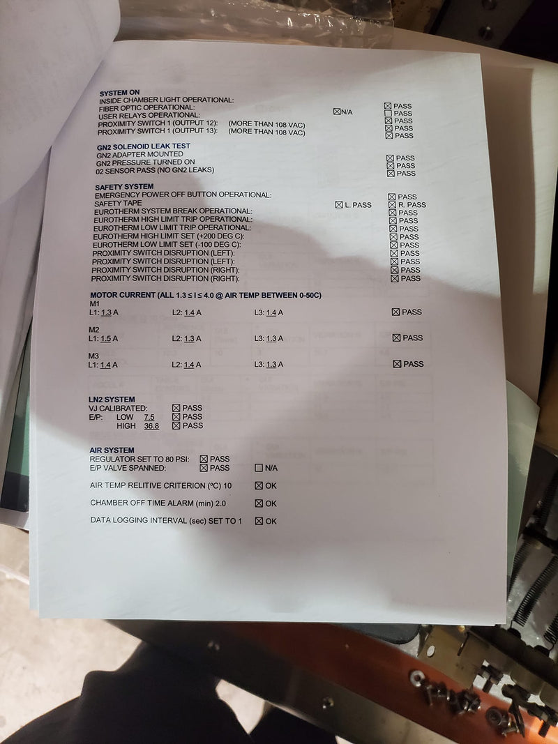 Qualmark OVS 4 Halt Chamber