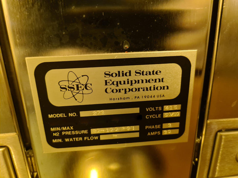 SSEC 203 Wafer Cleaner