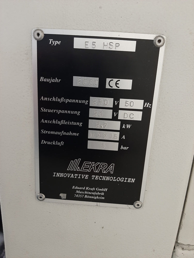 Ekra E 5 HSP Soldering Screenprinter