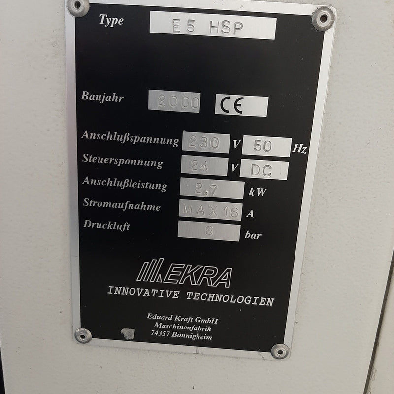 Ekra E 5 HSP Soldering Screenprinter