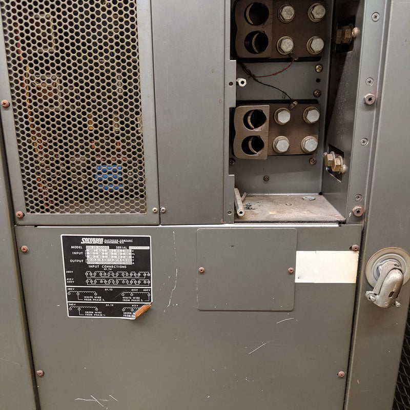 Sorensen DCR 20-1000 A DC Power Supply