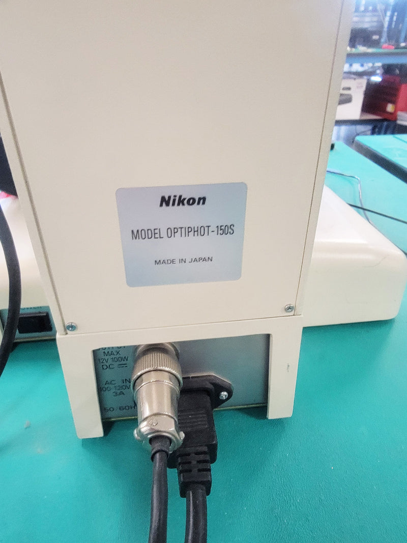 Nikon Optiphot 150 S Inspection Microscope