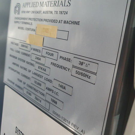 Applied Materials Centura Dry Etcher