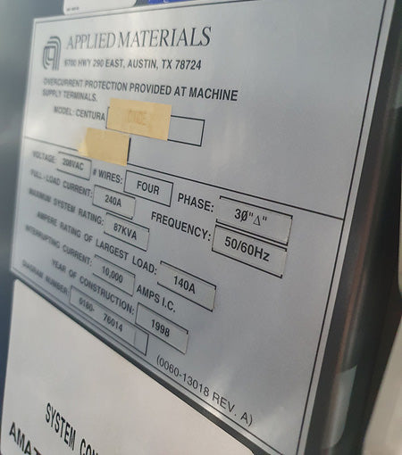 Applied Materials Centura Dry Etcher