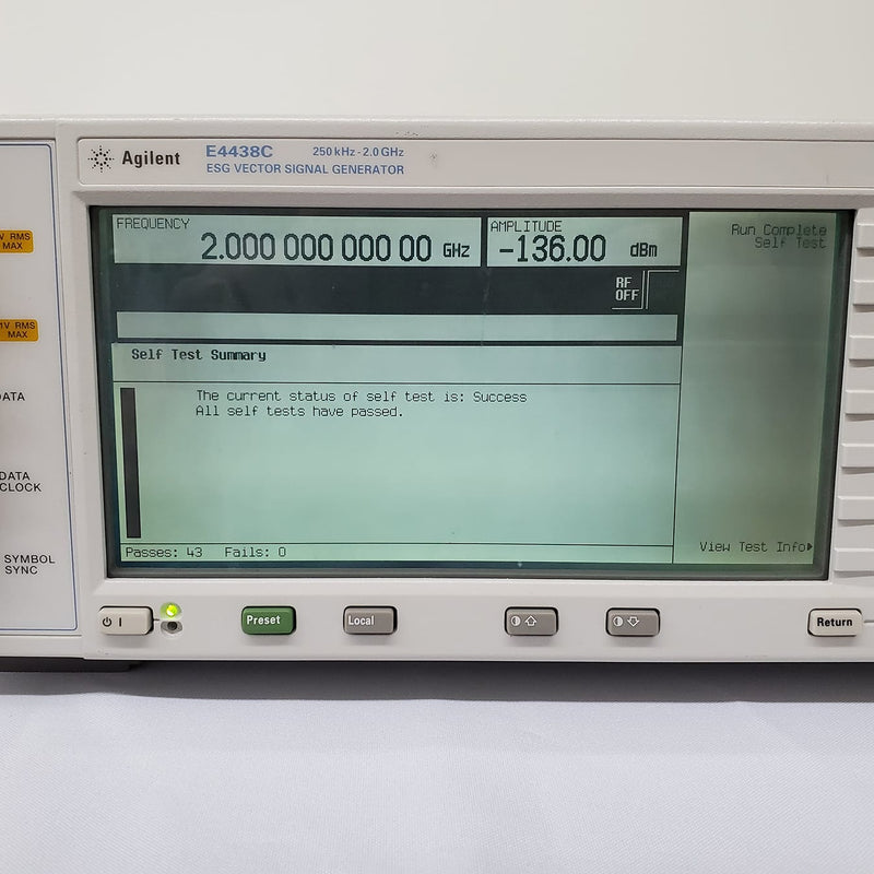 Agilent E 4438 C ESG Vector Signal Generator