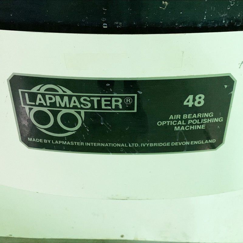 Lapmaster 48 Optical Polisher