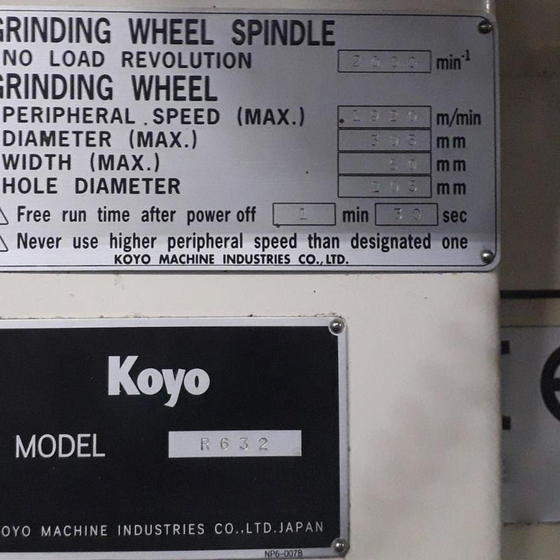 Koyo R 632 Disc Grinder