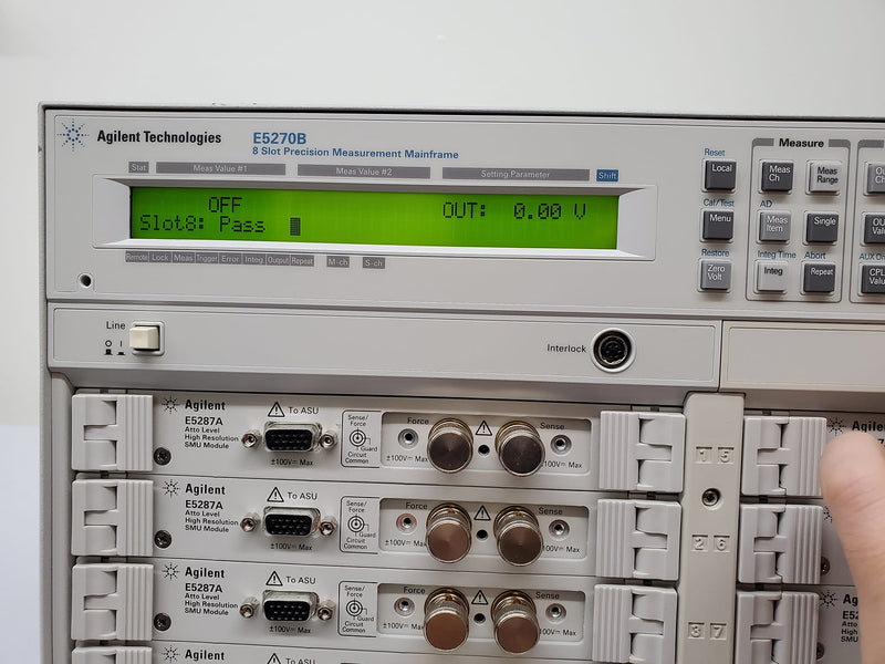 Agilent E 5287 A Atto Level High Resolution SMU Module