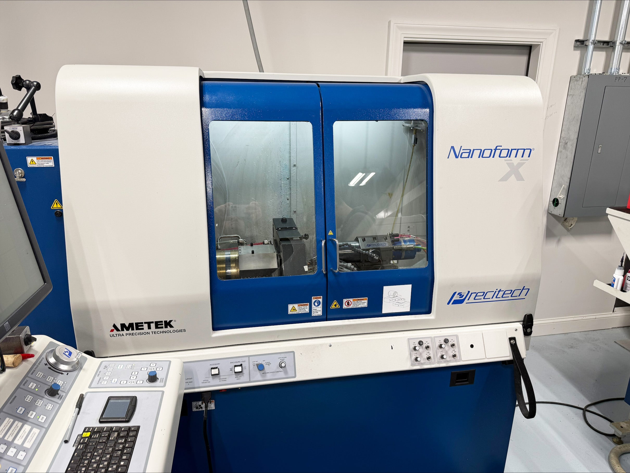 Precitech Nanoform X Ultra-Precision Diamond Turning Machine – Bridge ...