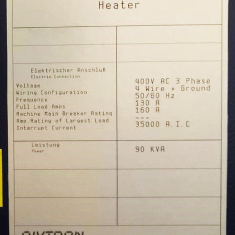 Aixtron Crius MOCVD (Metal Organic Chemical Vapor Deposition)