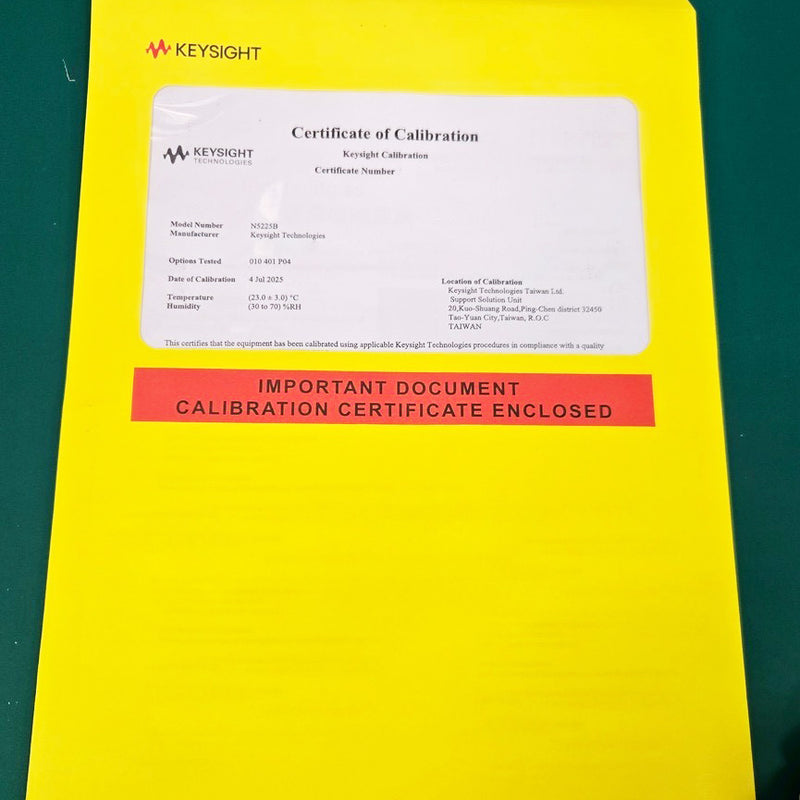 Keysight N 5225 B
