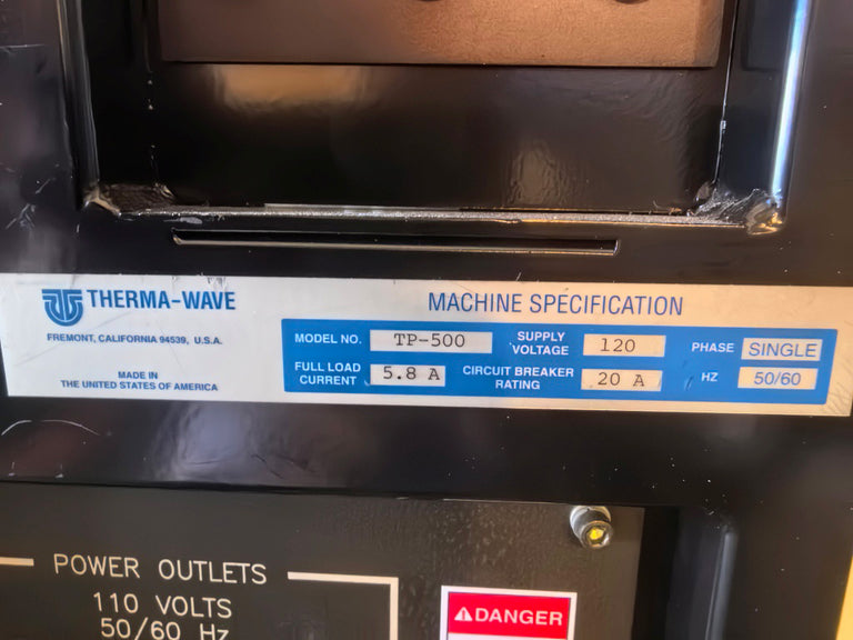 KLA / Therma-wave TP 500 Implant Dose Measurement