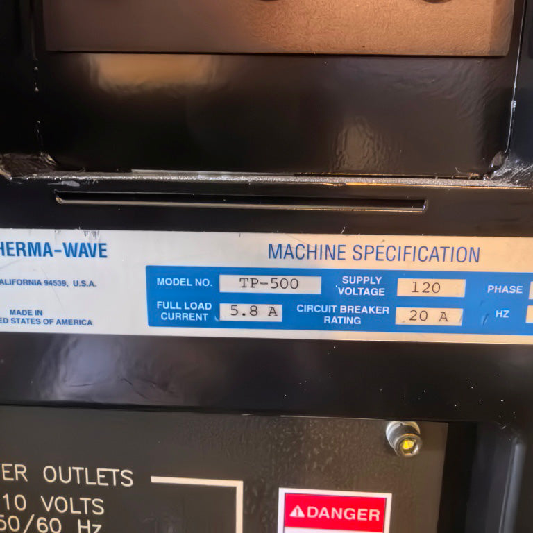 KLA / Therma-wave TP 500 Implant Dose Measurement