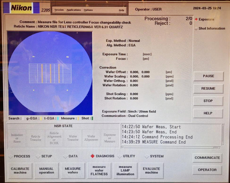 Nikon NSR 2005 i 12 i-Line Stepper