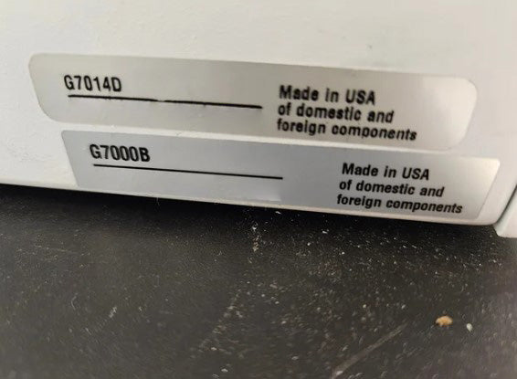Agilent 7890 B / 7000 C GC-MS-MS (Gas Chromatography - Tandem Mass Spectrometry)