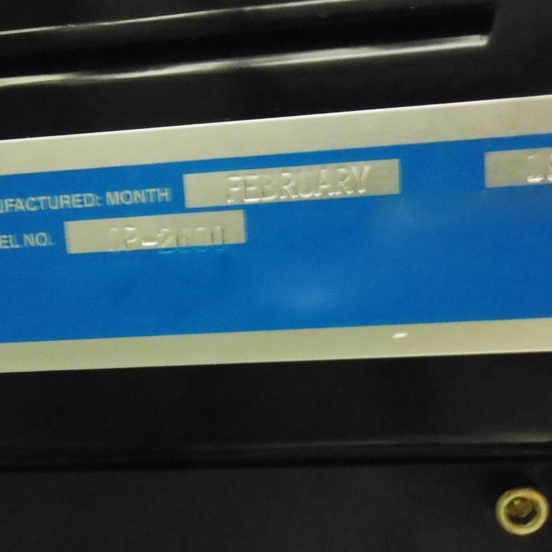 KLA / Therma-wave OP 2600 Film Thickness Measurement