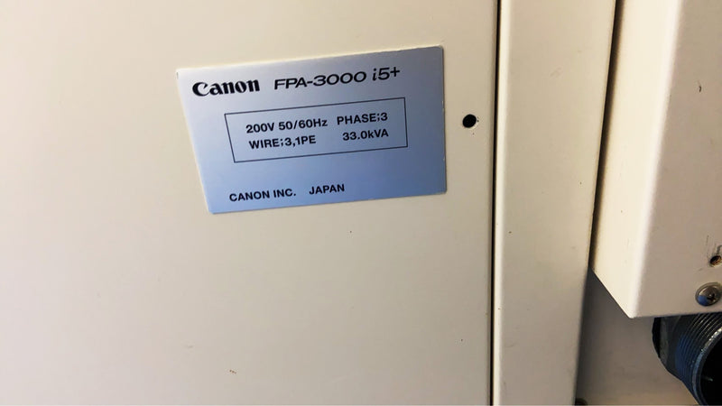 Canon FPA 3000 i 5 + Stepper