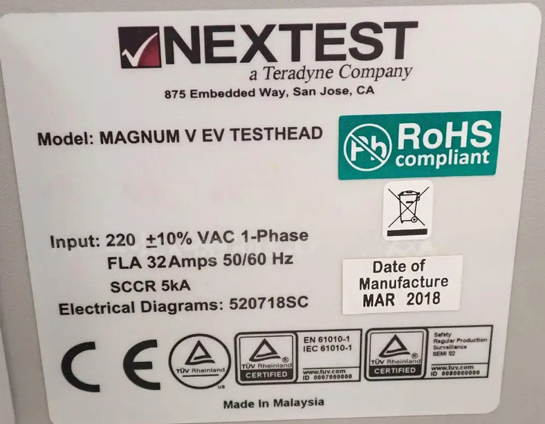 Teradyne / Nextest Magnum V EV Testhead