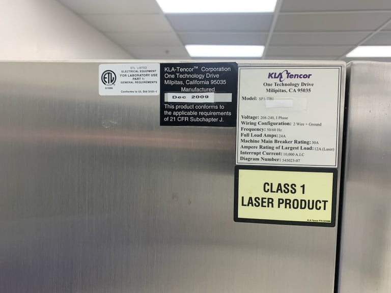 KLA Surfscan SP 1 TBI Particle Defect System