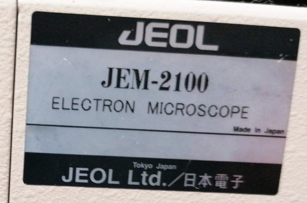 Jeol JEM 2100 TEM (Transmission Electron Microscope)