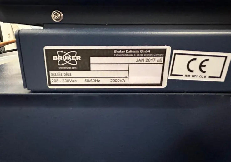 Bruker maXis plus Mass Spectrometer