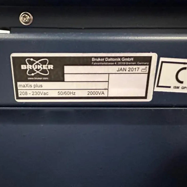Bruker maXis plus Mass Spectrometer