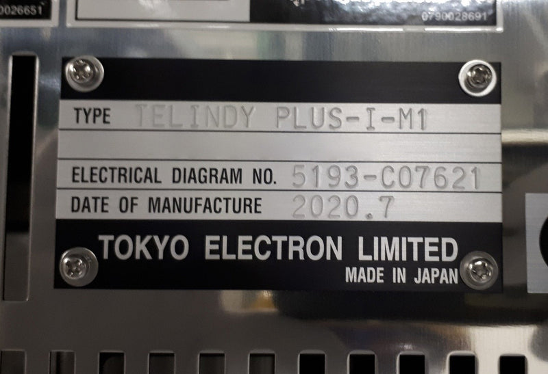 Tel Telindy Plus I M 1 ALD Furnace (Atomic Layer Deposition)