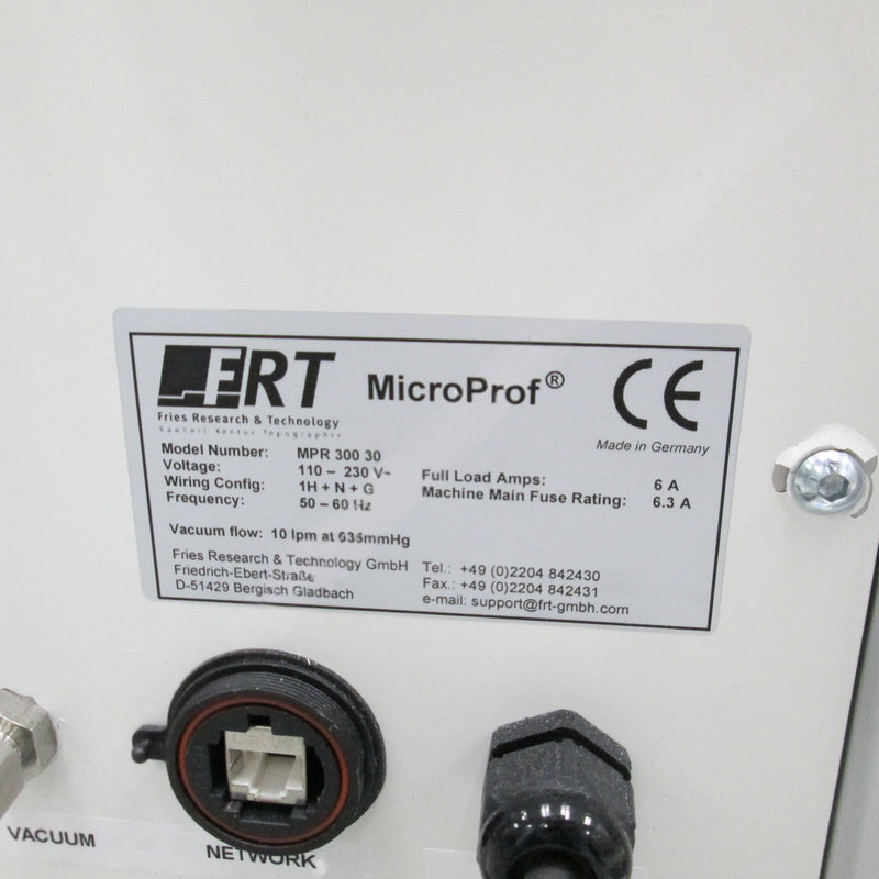 FRT MicroProf 300 Profilometer