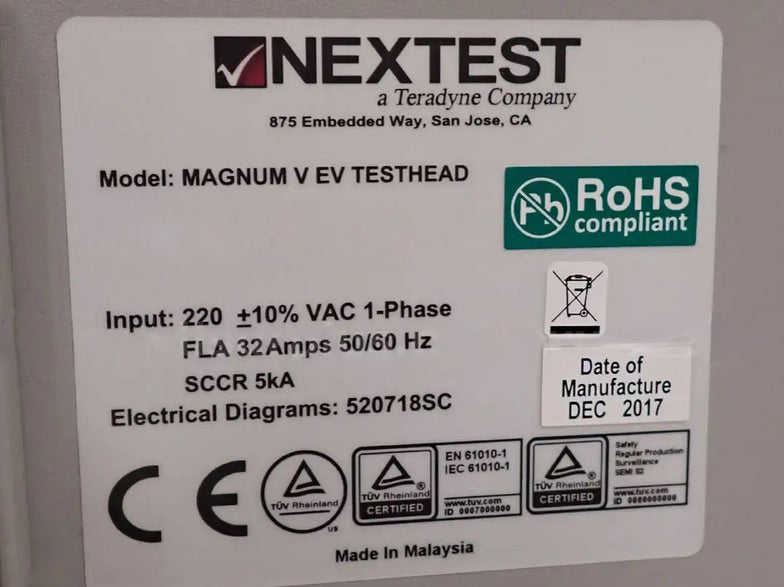 Teradyne / Nextest Magnum V EV Testhead