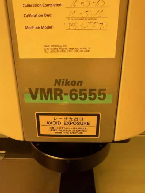 Nikon VMR 6555 Vision Measuring System