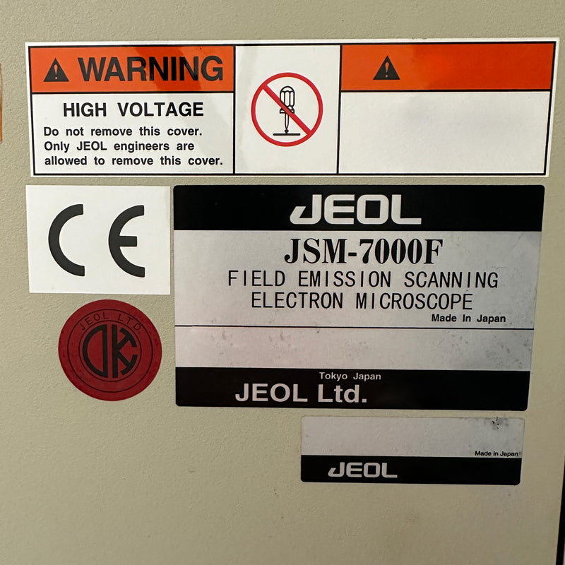 Jeol JSM 7000 F FE-SEM (Field Emission Scanning Electron Microscope)