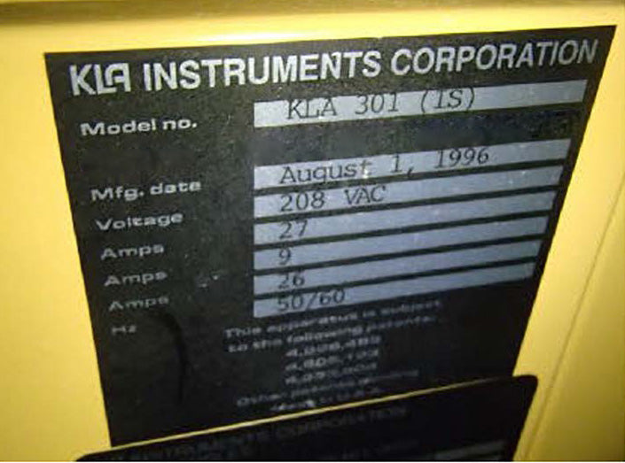 KLA Starlight 301 / 300 SL Inspection / Measurement