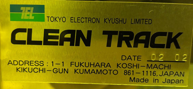 Tel Clean Track Act 8 DUV (Deep Ultraviolet)